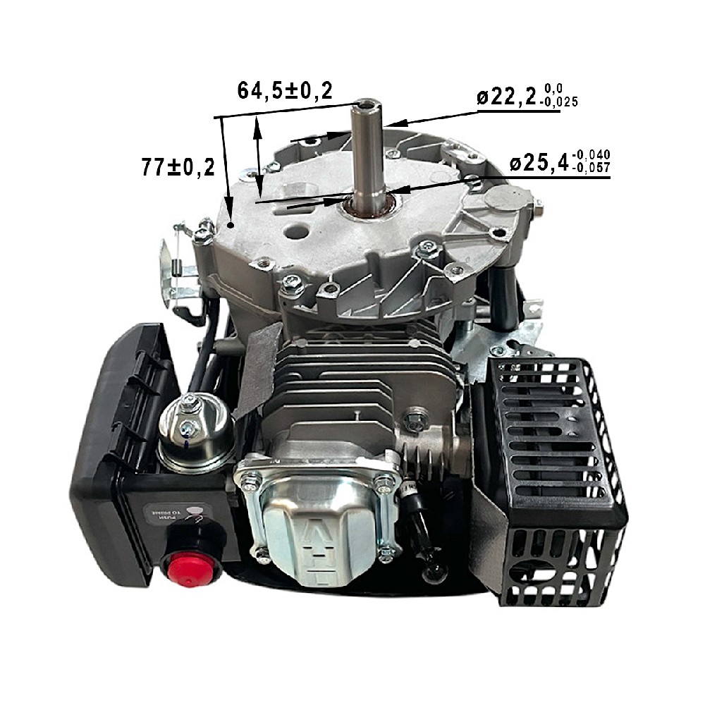 Бензиновый двигатель Y196V для газонoкосилок (L5162RS, L5362S, L5363SV) HYUNDAI - 9647712
