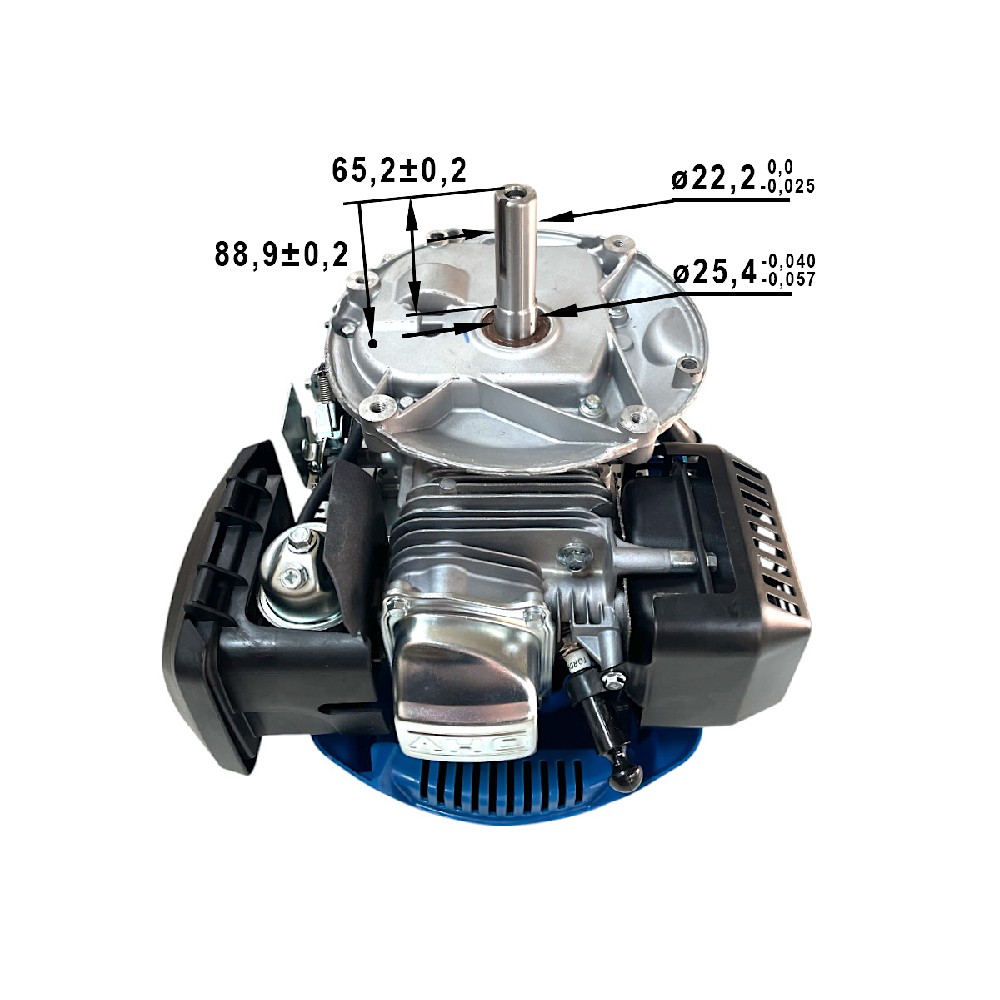 Бензиновый двигатель Y170V для газонoкосилок L 5144 S HYUNDAI - 9647718